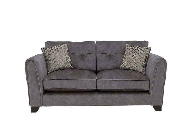 Mariah 2 Seater Fabric Classic Back Sofa - Dapple Moleskin
