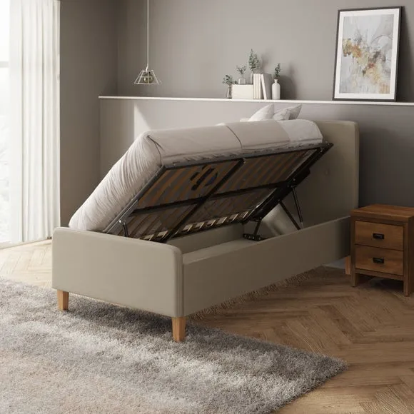 Ashbourne Fabric Side Lift Ottoman Bed Frame 2