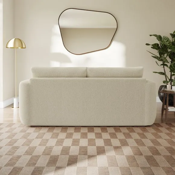 Luca Tonal Boucle Reversible Corner Chaise Sofa 3