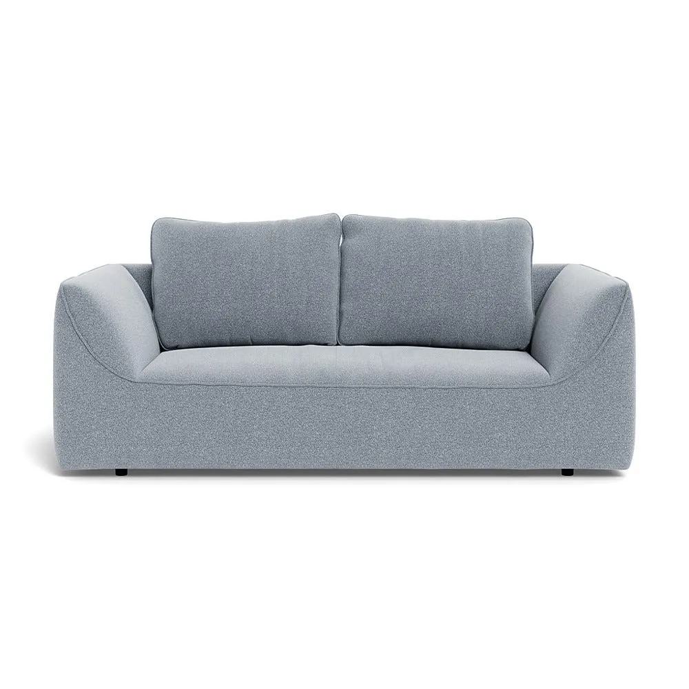 Heal's Morven 2 Seater Sofa Boucle Steel 1