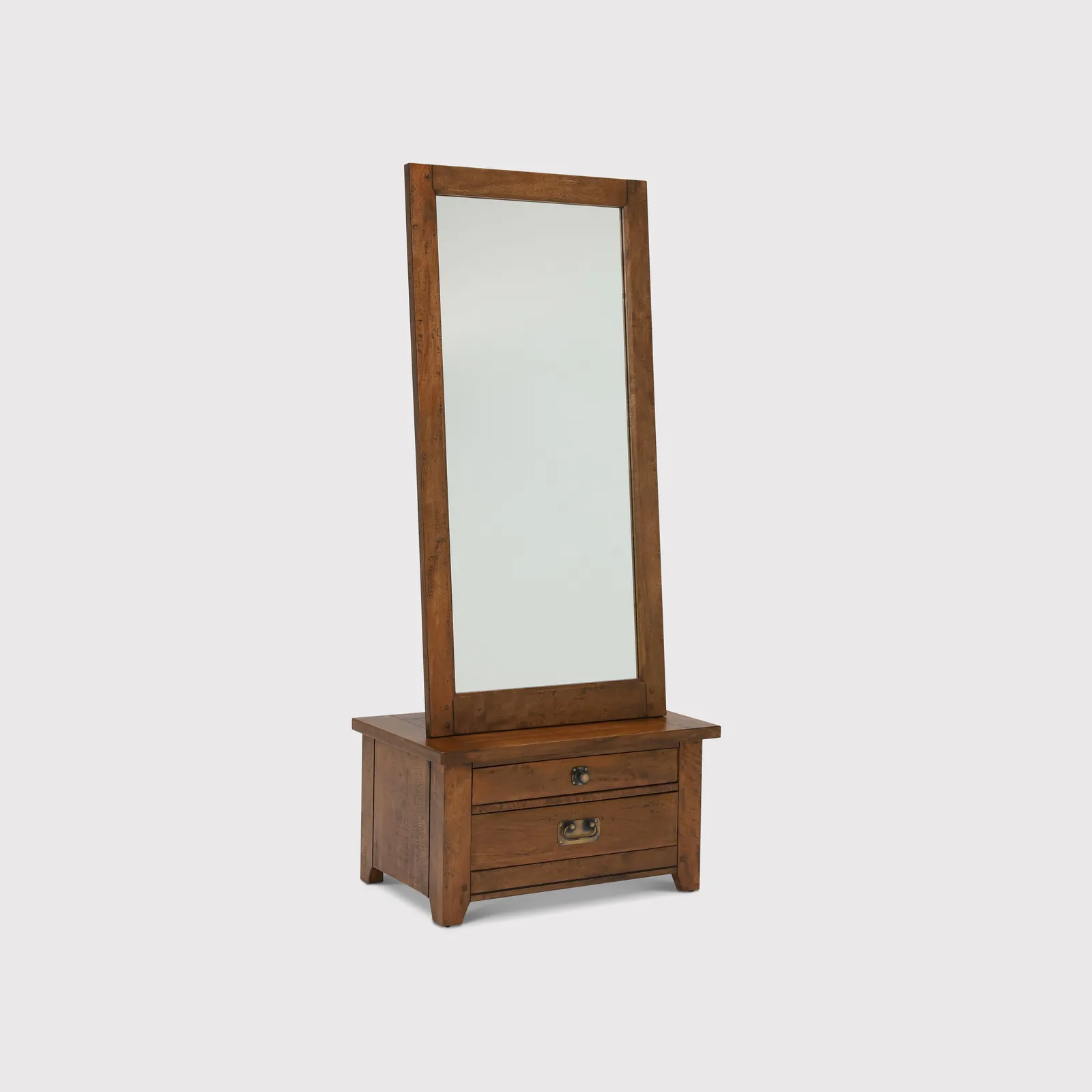 New Frontier Cheval Mirror, Square Wood | Barker & Stonehouse