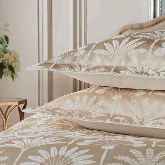 Dorma Luxe Palms Oxford Pillowcase Pair 4