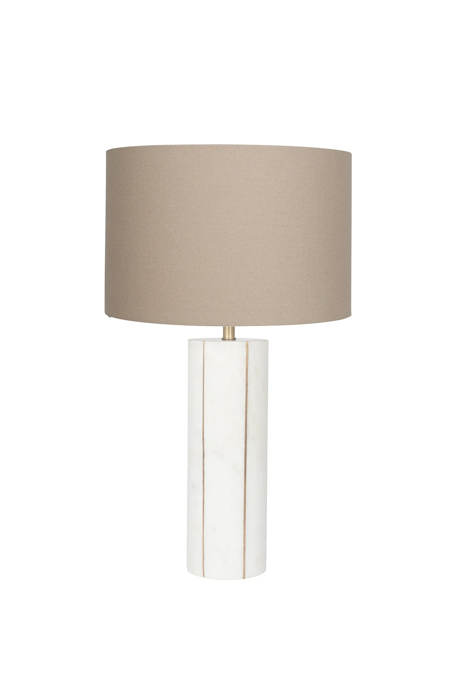Peyrou Table Lamp - Marble and Gold Metal