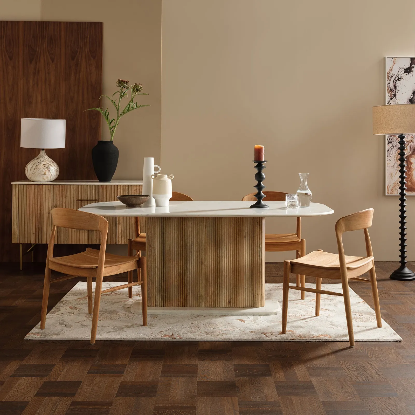 Semeru Dining Chair, Wood | Barker & Stonehouse 2
