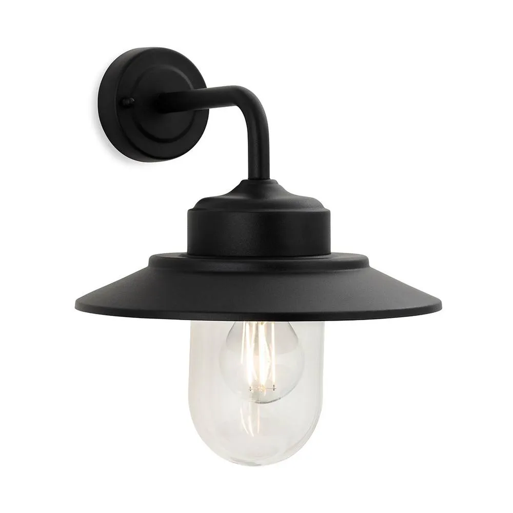 Netlighting Naples Wall Light Black IP44