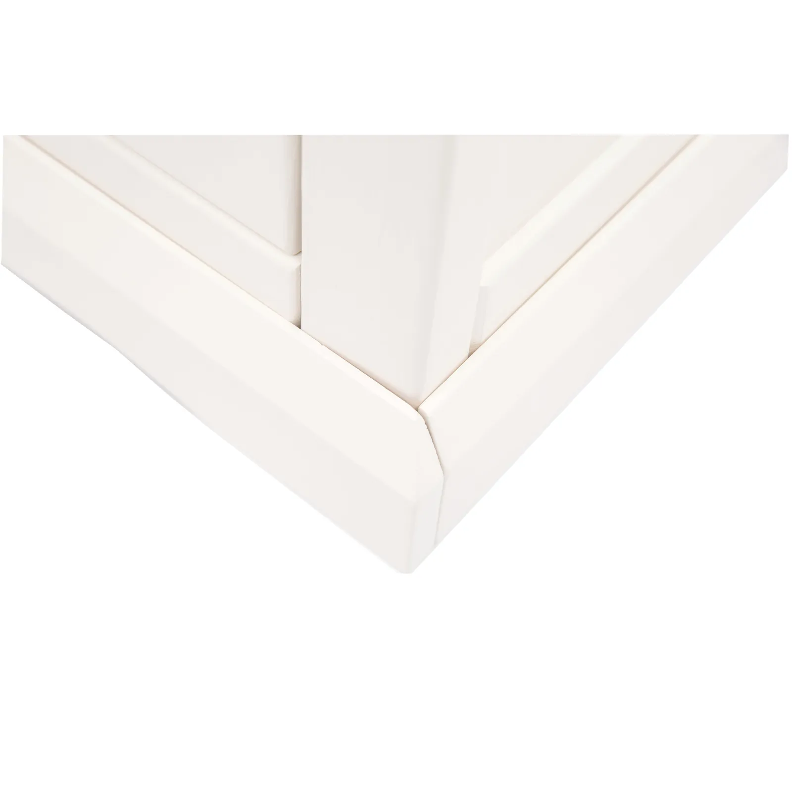 Cabinet Bits Bookcase with plinth 180x90x30cm in Off-White 3