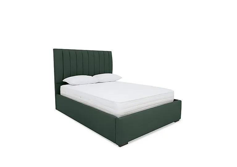 Dickens Electric Ottoman Bed Frame - Super King - Plush Emerald