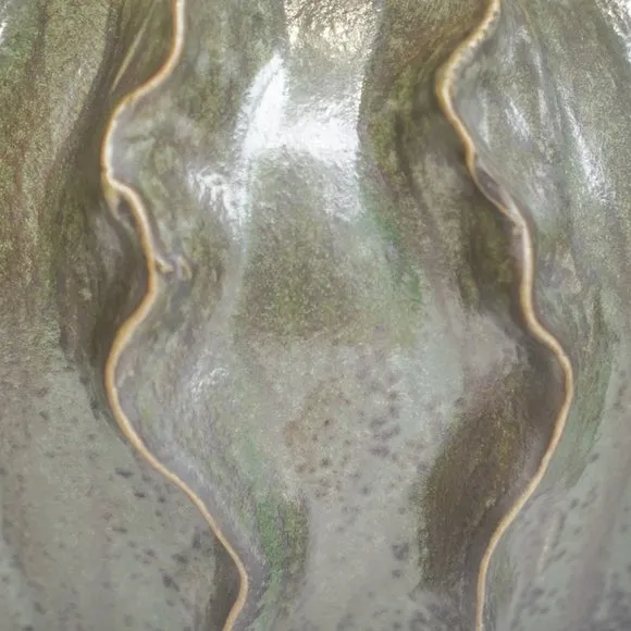 Scarlet Coral Reef Ceramic Vase 2