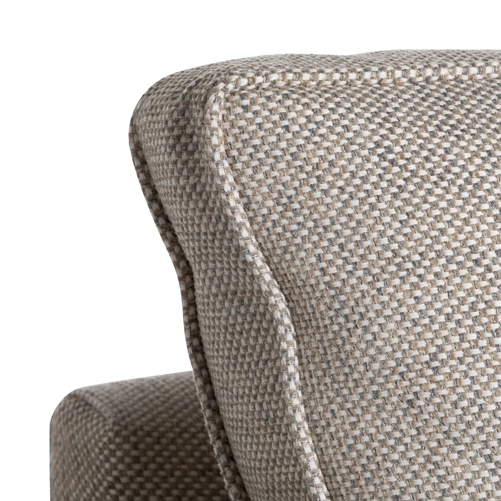 Berkeley Snuggler Armchair, Grey Fabric | Barker & Stonehouse 4