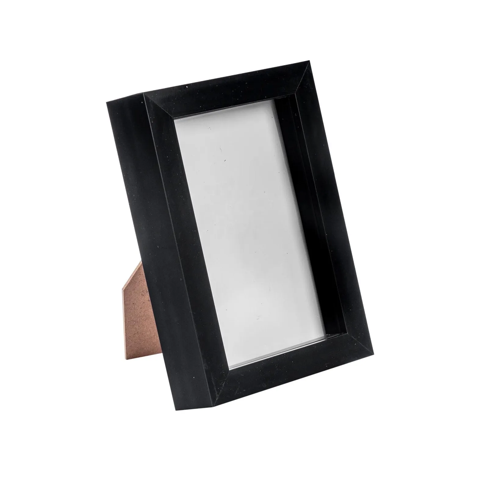 Nicola Spring 3D Box Photo Frame - 4 x 6" in Black