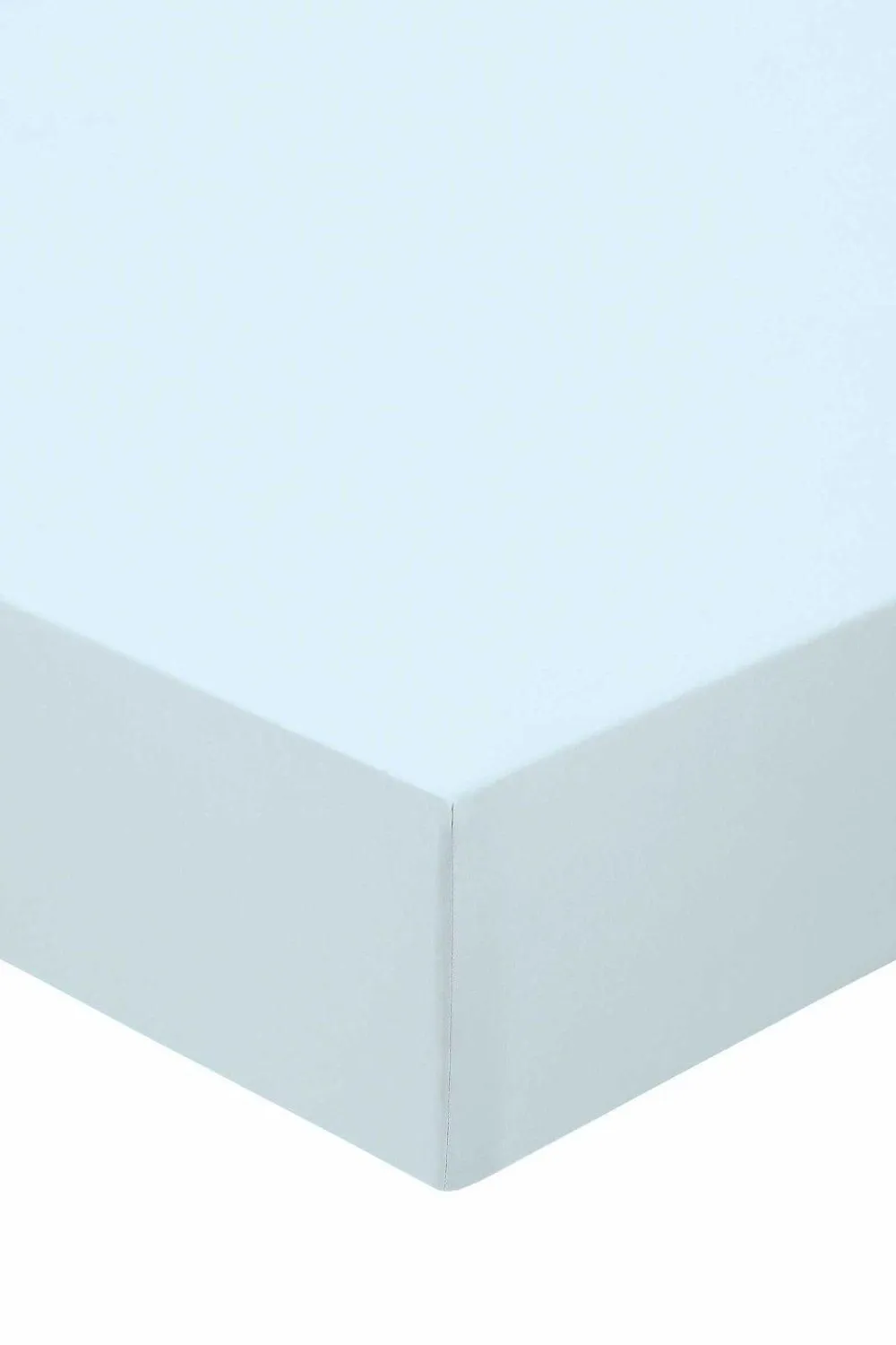 Murmur ' 500TC' Plain Dye Fitted Sheet in Blue