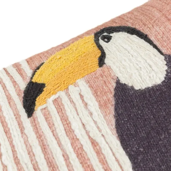 Treetop Toucan Rectangular Cushion 2