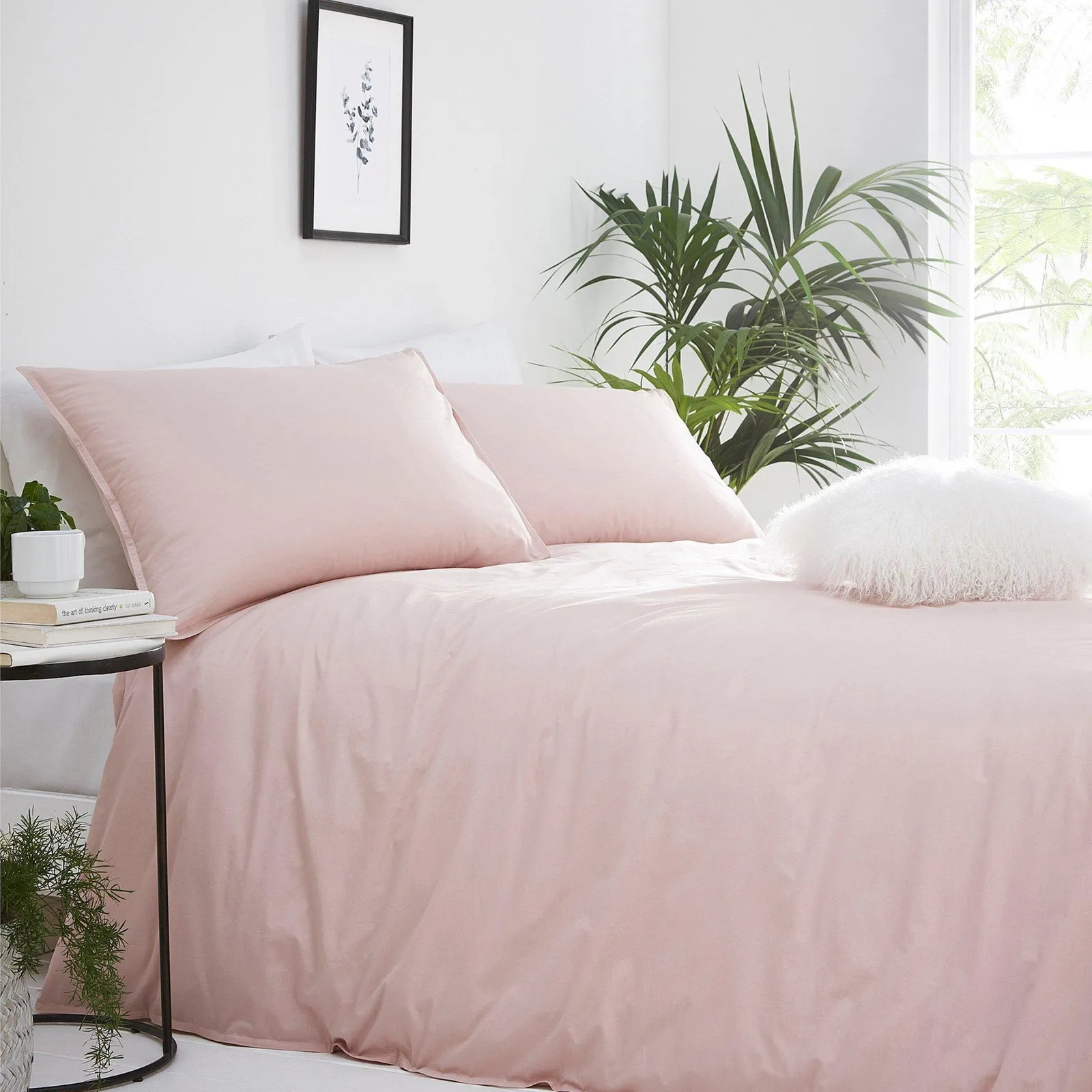 Washed Cotton Double Duvet Set