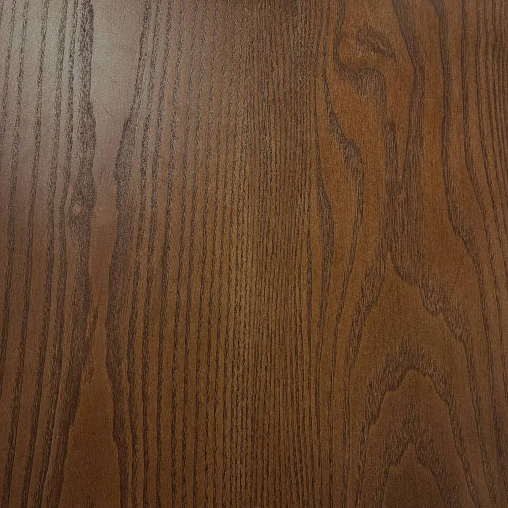 sweeek Rectangular dining table extendable rubberwood & ash veneer 6-8 seat in Dark Brown 4
