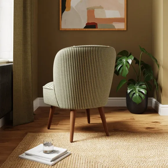 Elsie Bobble Chenille Cocktail Chair 2