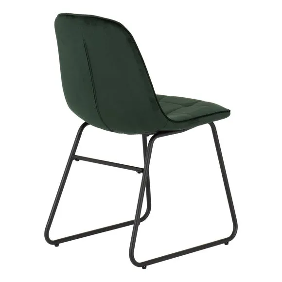 Lukas Set of 2 Dining Chairs, Velvet 5