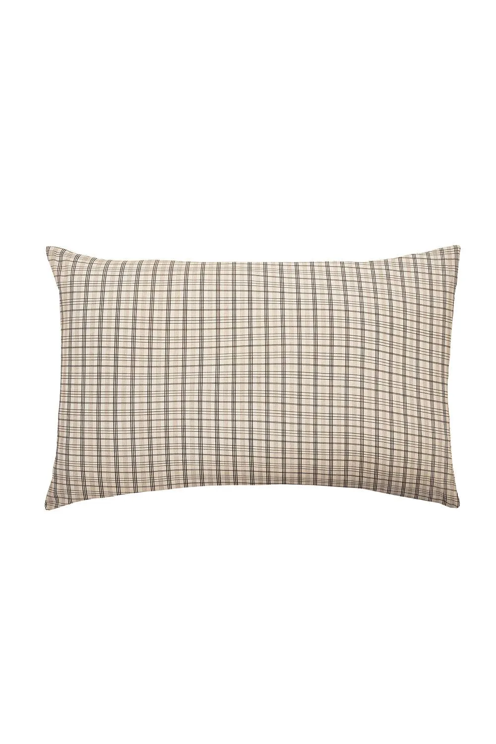 Helena Springfield 'Tranquil Check' Duvet Cover Set in Chocolate 3