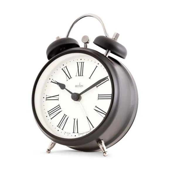 Acctim Shefford Roman Small Alarm Clock 3