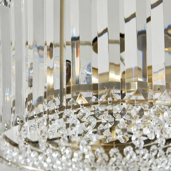 Crus 3 Light Semi Flush Ceiling Light 3