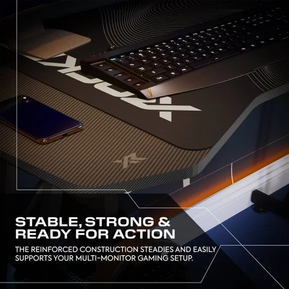 X Rocker Panther Gaming Desk 4