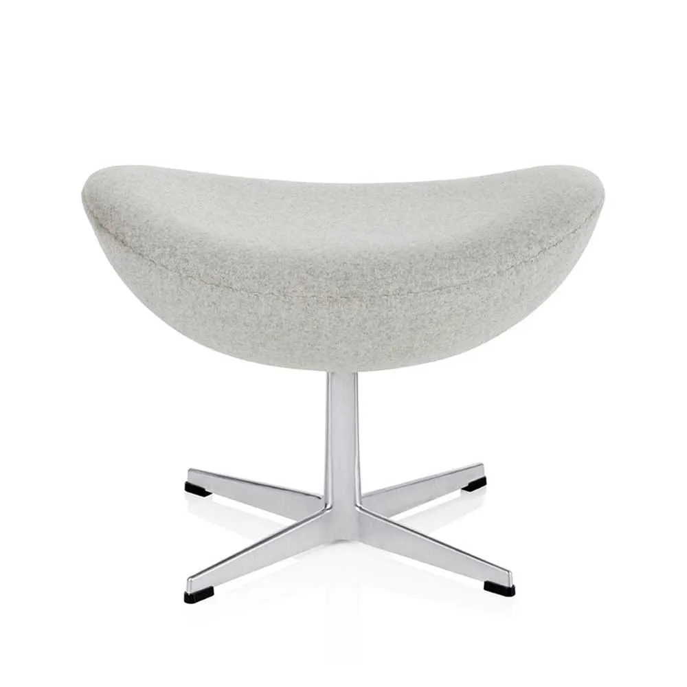 Fritz Hansen Egg Footstool Divina Melange 120 3