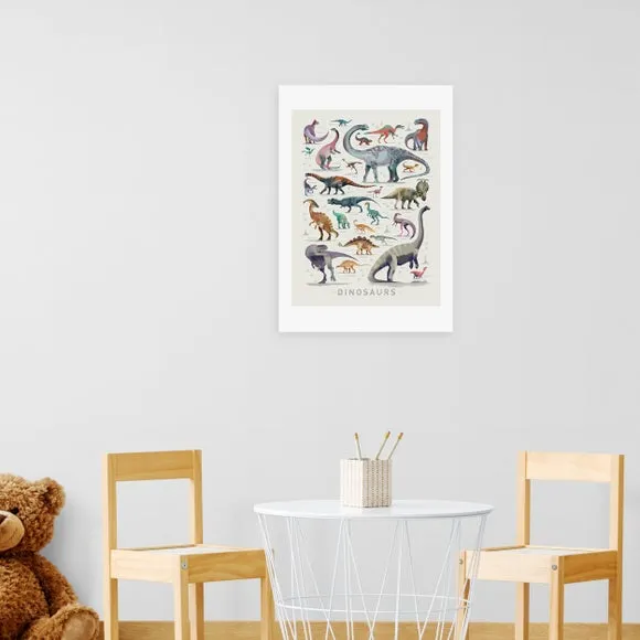 East End Prints Dinosaurs Print 1