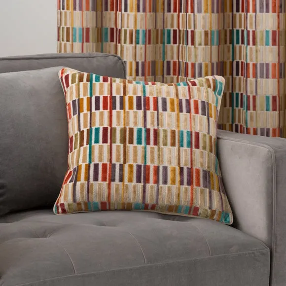 Pelosa Cut Velvet Square Cushion 2