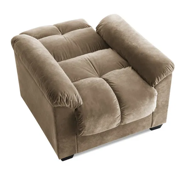 Margo Velvet Reclining Armchair 2