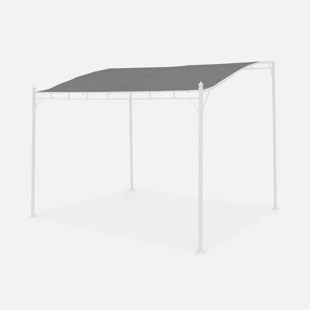 sweeek Roof Cover For Pergola Brestum in Grey