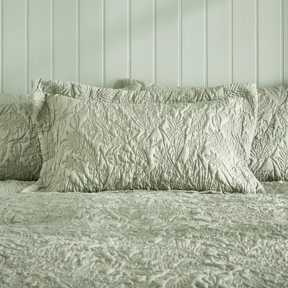 Filey Leaf Duvet Cover & Pillowcase Set 2