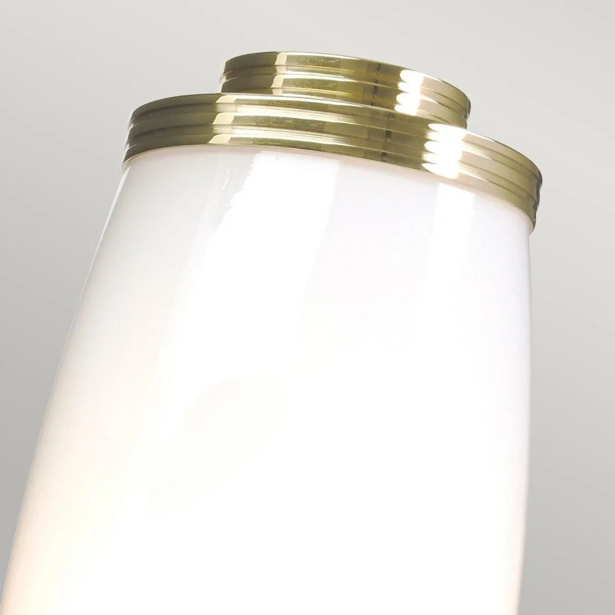 Netlighting Eliot 1 Light Bathroom Wall Light Polished Brass IP44 G9 in Yellow 3