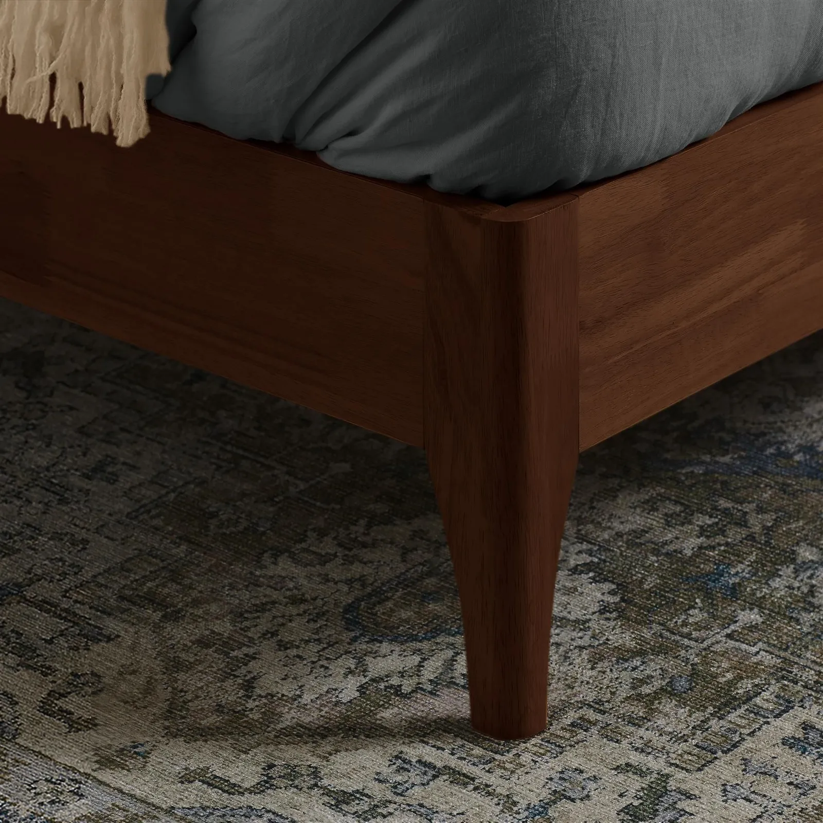 Birlea Halfden Bed Frame in Grey 4