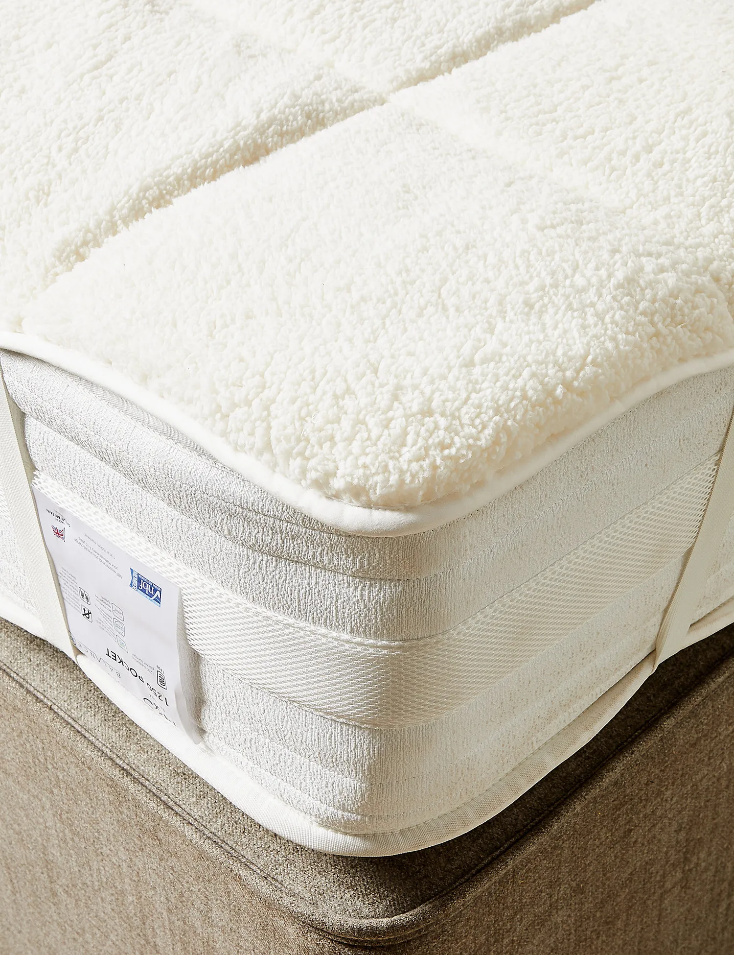 M&S Teddy Fleece Mattress Protector