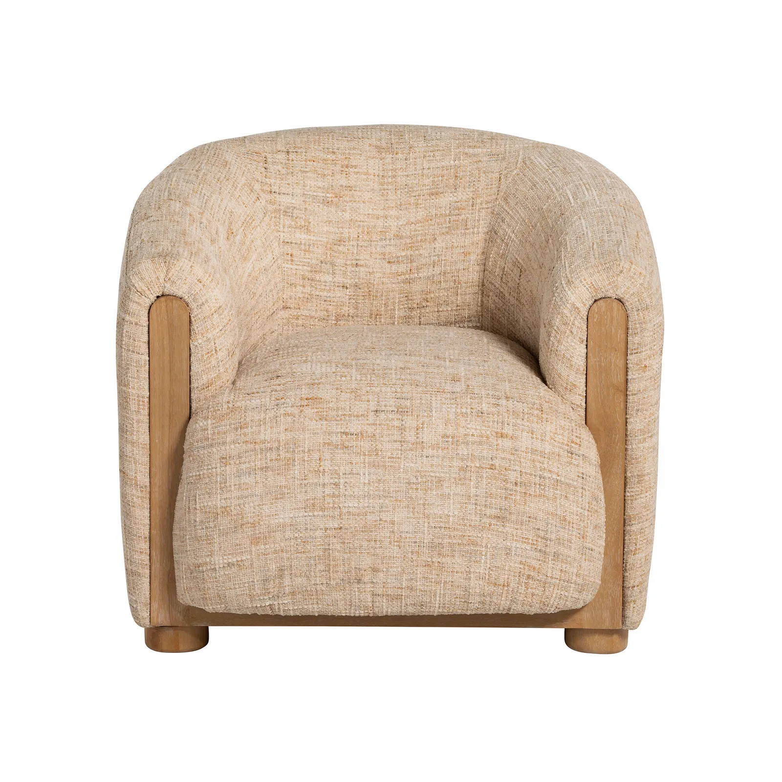Persley Accent Armchair, Neutral Fabric | Barker & Stonehouse 3