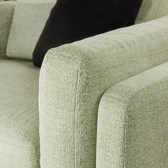 Newton Chunky Tonal Weave 3 Seater Sofa 4