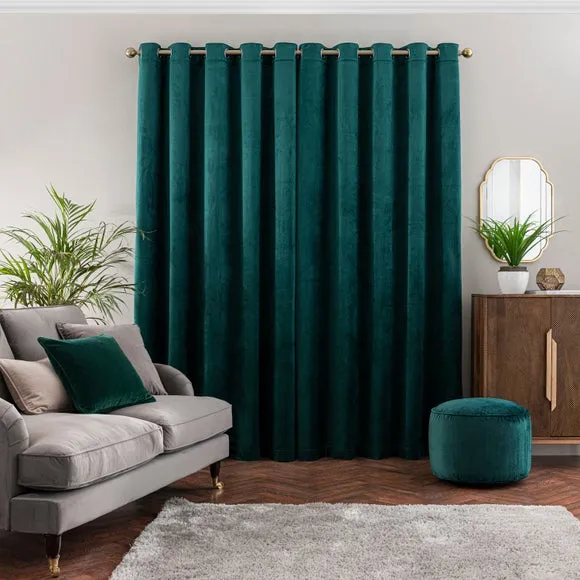 Isla Ultra Blackout Eyelet Curtains 4