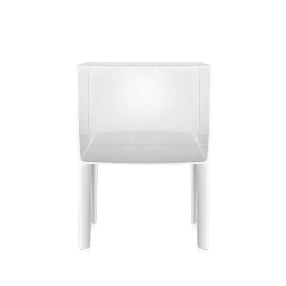 Kartell Ghost Buster Small Side Table in Flat White 2