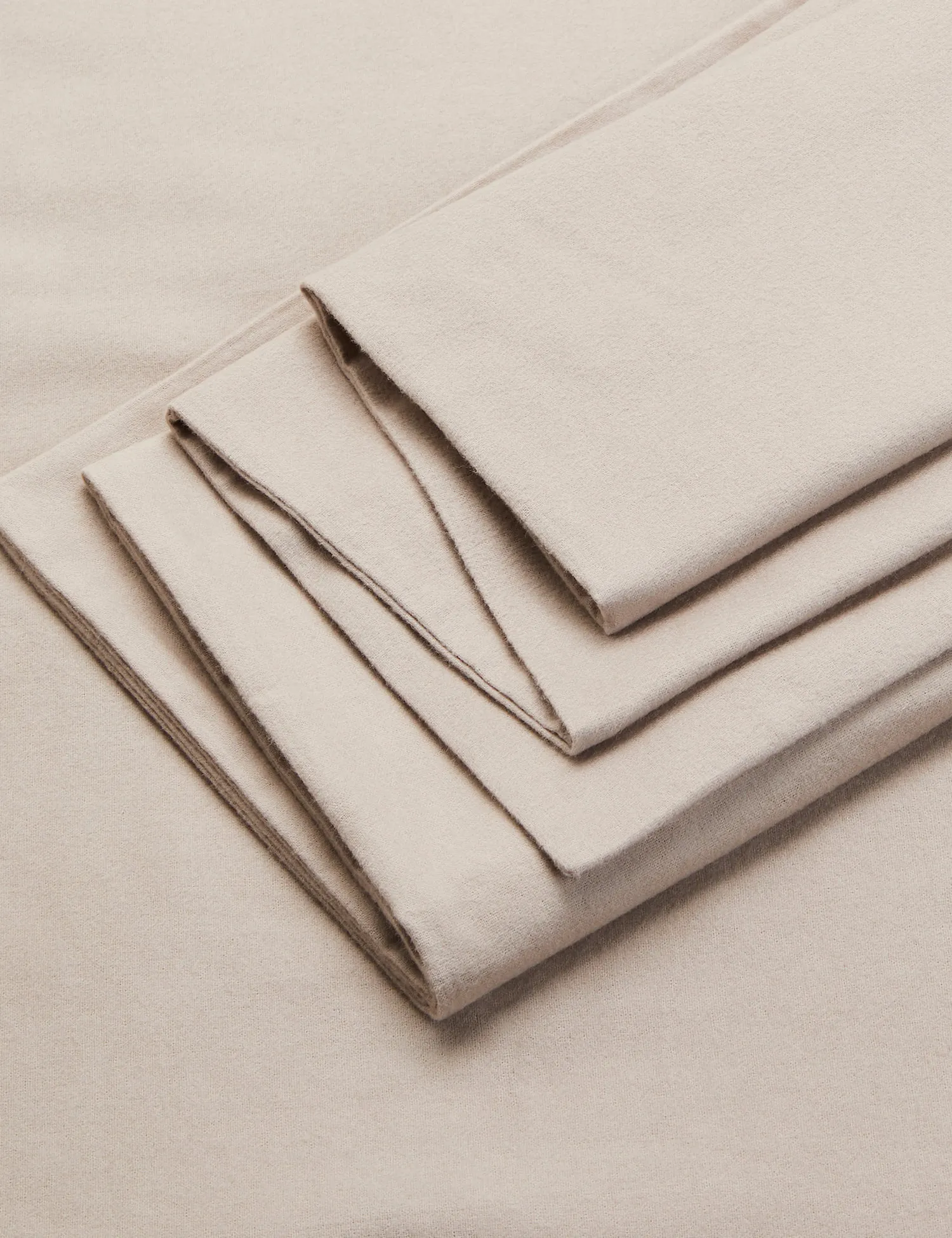 M&S Pure Brushed Cotton Bedding Set