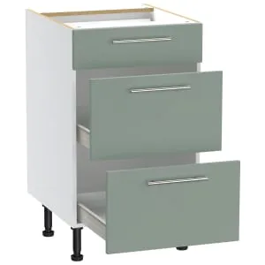 Wickes Orlando Reed Green Drawer Unit - 500mm 2