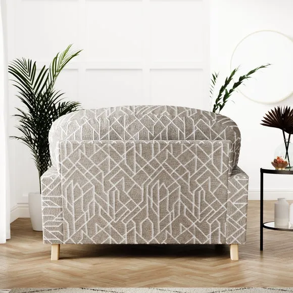 Martha Soft Berber Snuggle Chair 4