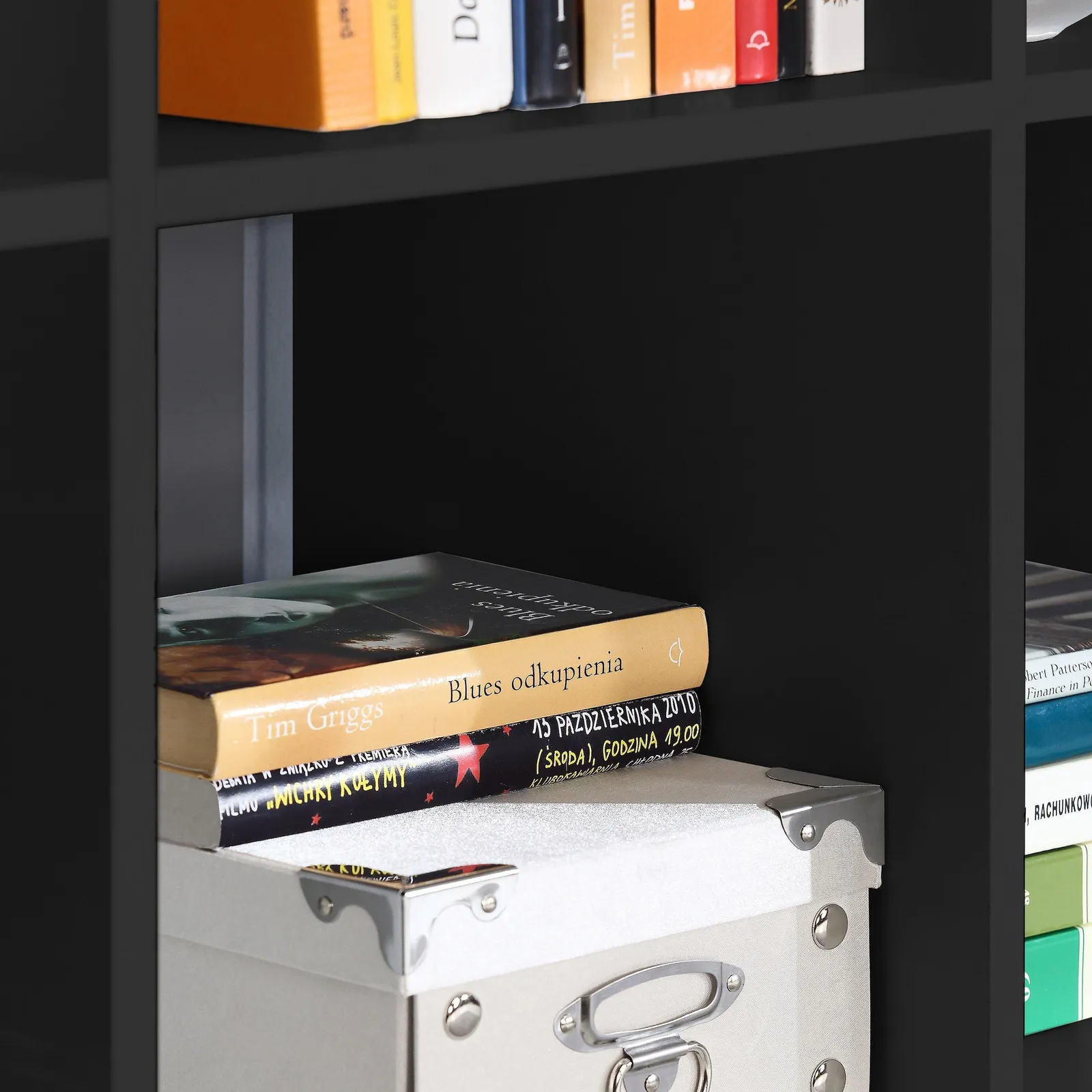 Furniture To Go Mauro 3x5 Storage Unit in in Black 6