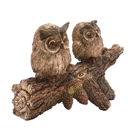 Country Living Owls On A Branch Ornament 3