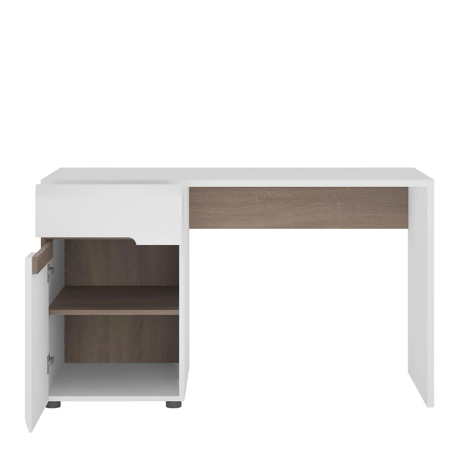 Furniture To Go Chelsea Bedroom Desk/Dressing Table in White 2