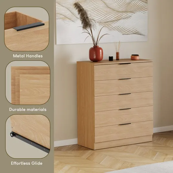 Hayes 5 Drawer Chest 3