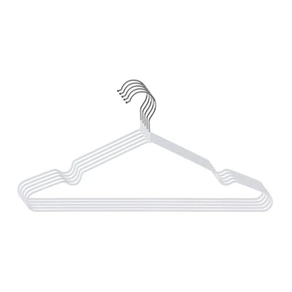 Set of 5 Coated Wire Hangers 3