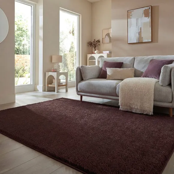 Sheen Shaggy Rug 1