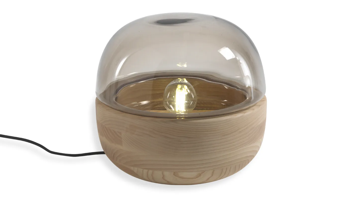 Porada Bolla Lamp Ash Moka Stained