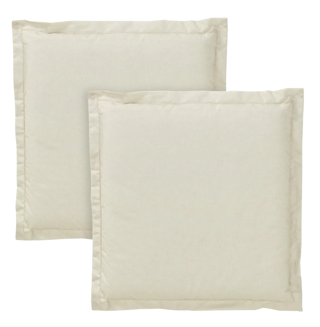 Argos Home 2 Pack Garden Outdoor Cushion Pads - Cream