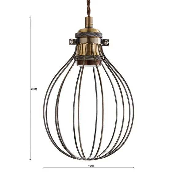 Charlie Industrial Bulb Cage 6