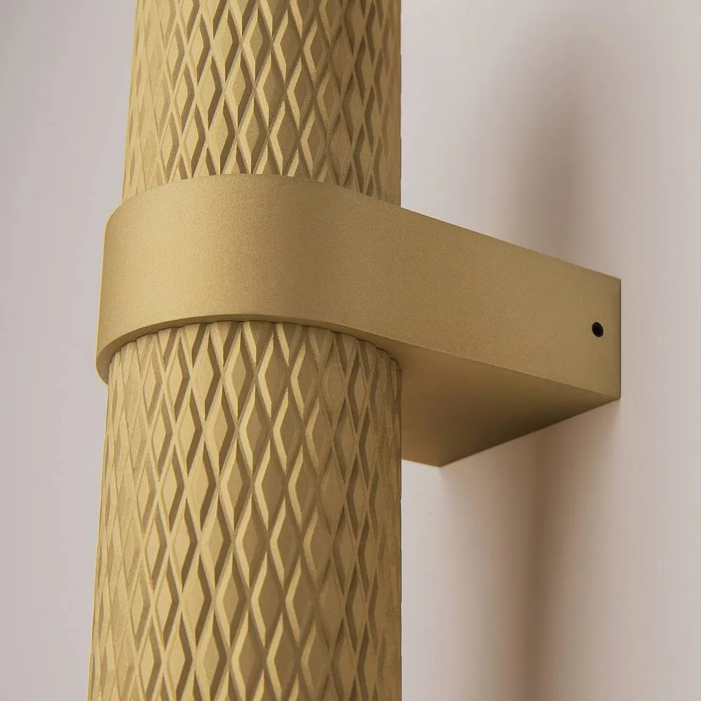 Netlighting Focus Design Up & Down Wall Lamp Matte Gold 2xGU10 4
